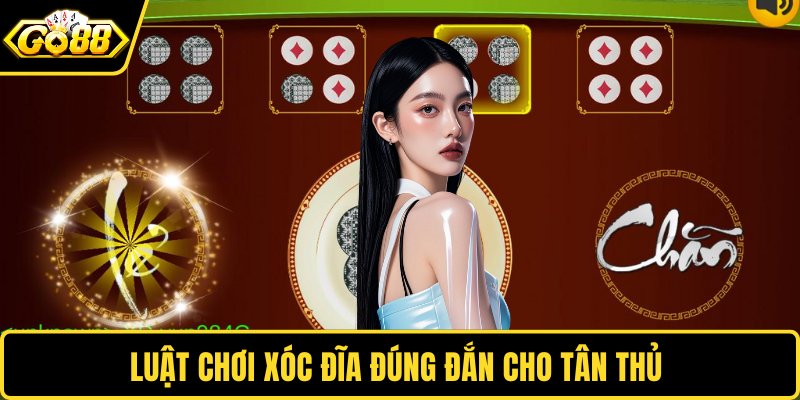Luật chơi xóc đĩa đúng đắn cho tân thủ